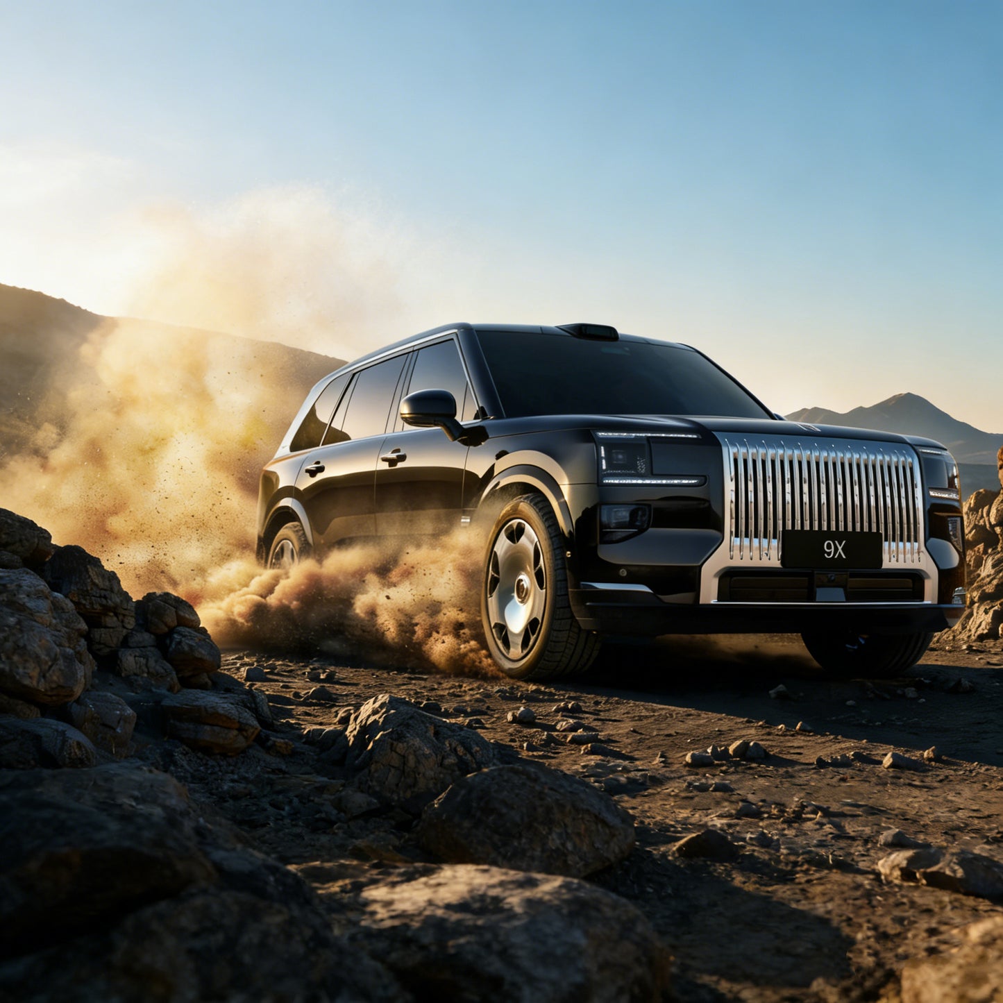 Zeekr 9X Ultra Hybrid Plug-in SUV